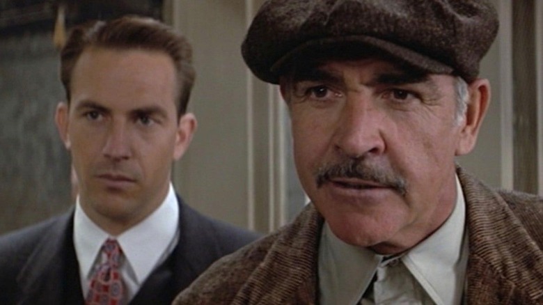 Kevin Costner and Sean Connery in The Untouchables