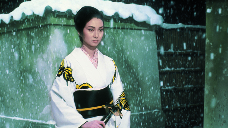 Meiko Kaji in Lady Snowblood