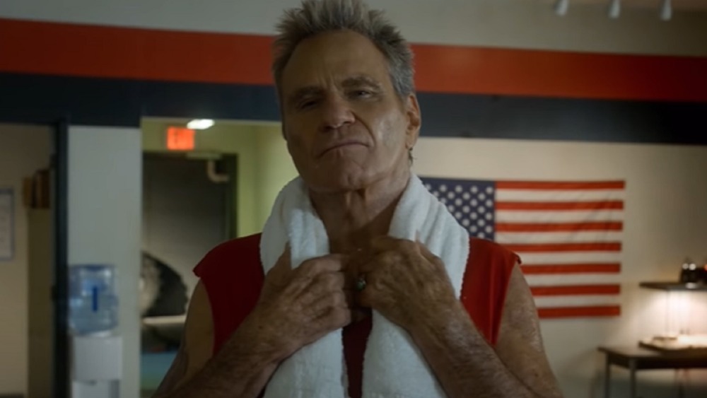 John Kreese at the dojo in Cobra Kai season 3 trailer