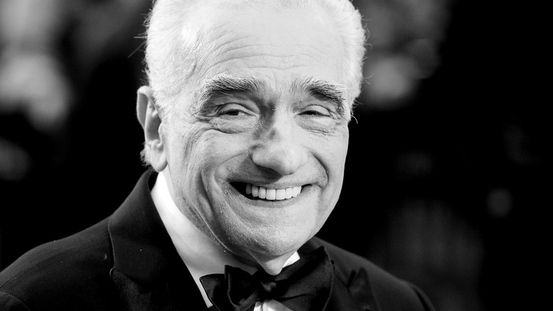 Martin Scorsese grinning