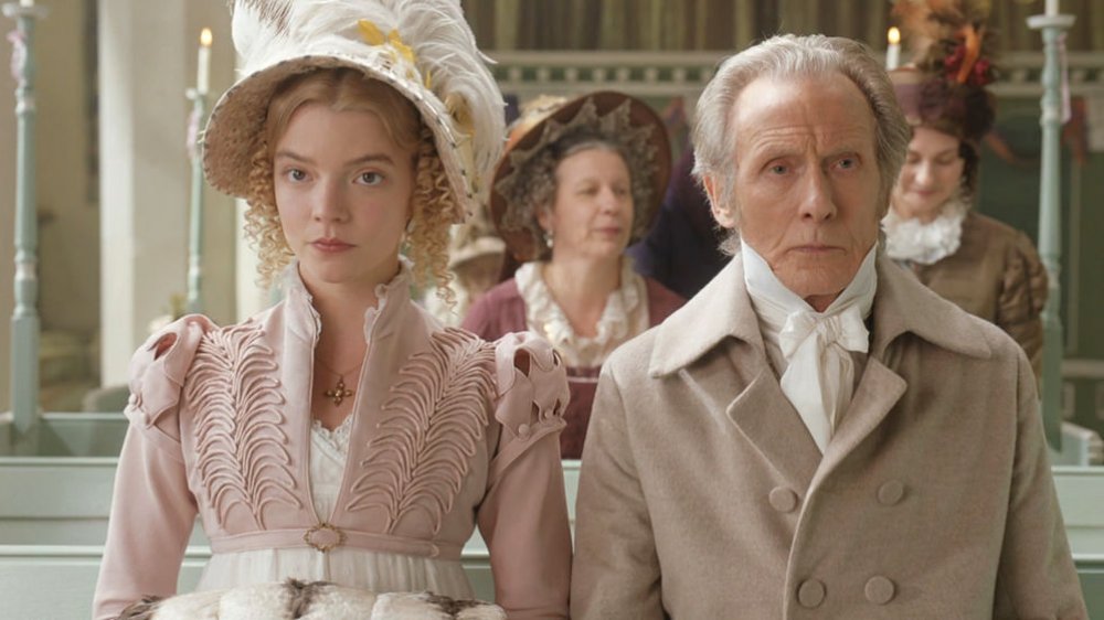 Anya Taylor-Joy and Bill Nighy in Emma