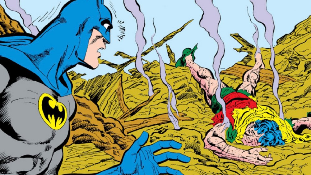 Batman finds Jason Todd's corpse in Batman: A Death in the Family