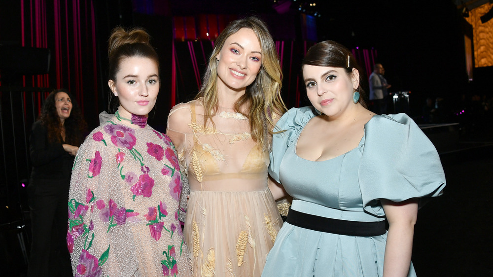 Olivia Wilde, Beanie Feldstein, and Kaitlyn Dever