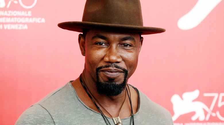 Michael Jai White smiling