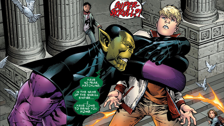 Super-Skrull fights the Young Avengers