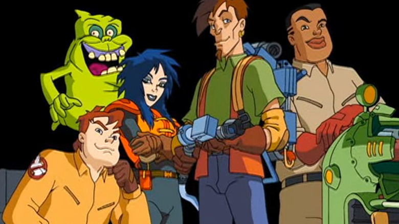 The Extreme Ghostbusters and Slimer