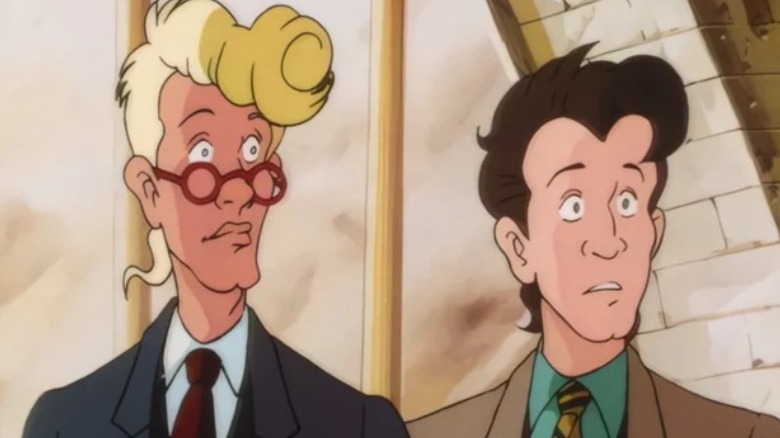 Egon and Venkman look worried