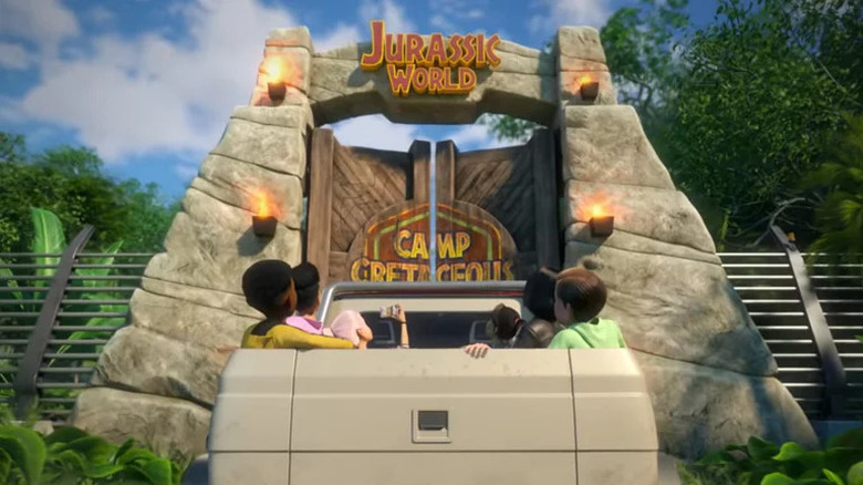 Campers go to Jurassic World