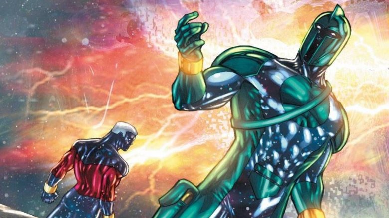 Two versions of Genis-Vell, the third Marvel Captain Marvel