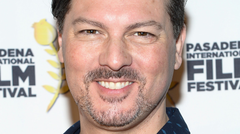 David Hayter smiles at a film festival