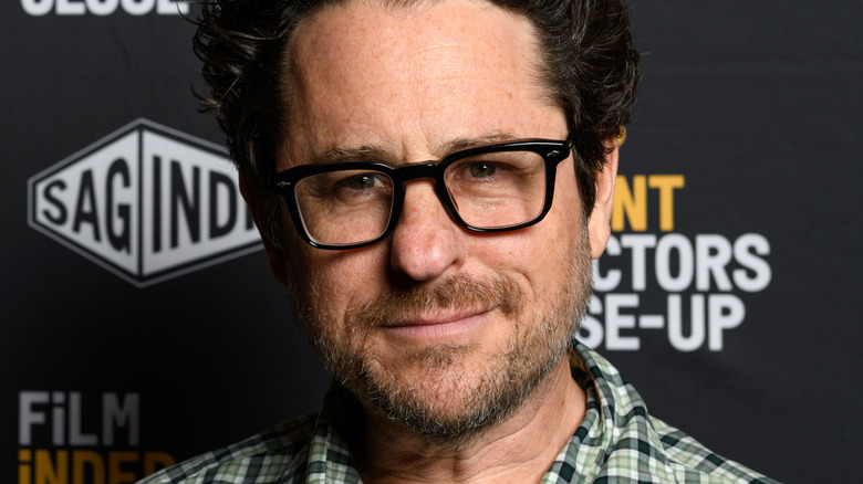 JJ Abrams smirking