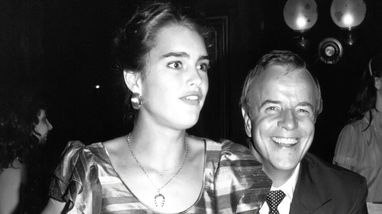 Brooke Shields with Franco Zeffirelli