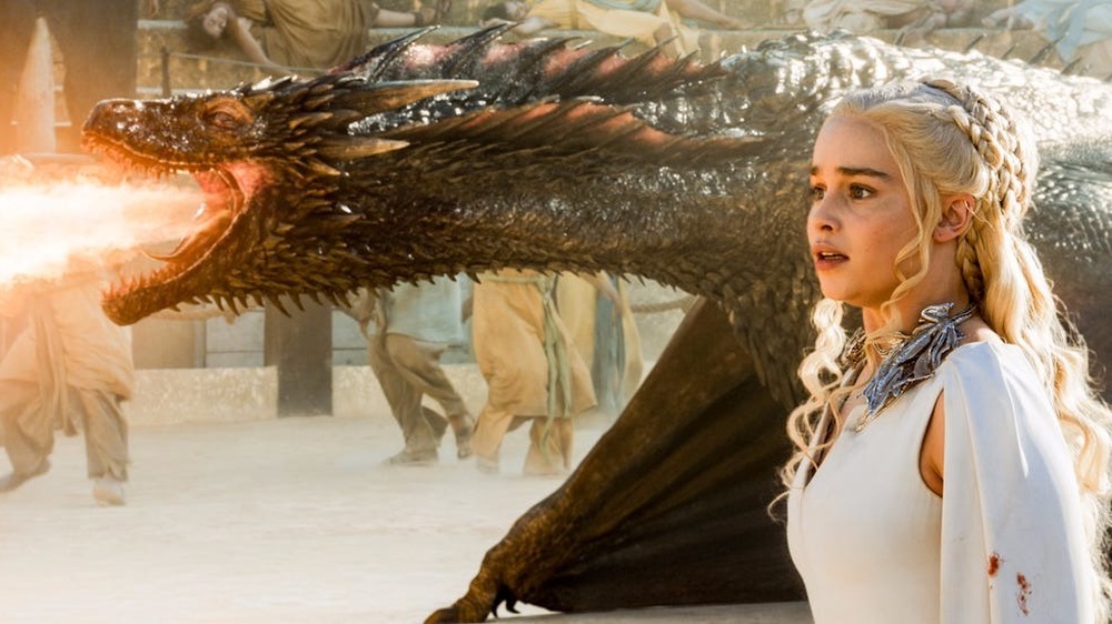 Daenerys dragons fire
