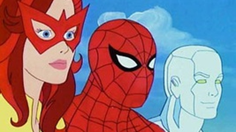 Firestar, Spider-Man and Iceman