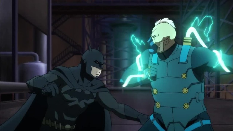 Batman: Bad Blood fighting goon