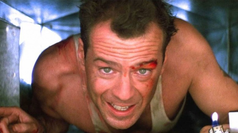 John McClane with lighter