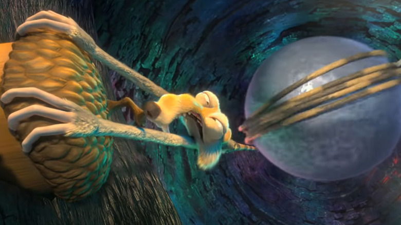 Scrat in the core of the Earth