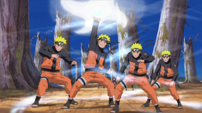Naruto invents the Rasenshuriken