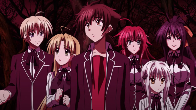 Main characters of high school dxd