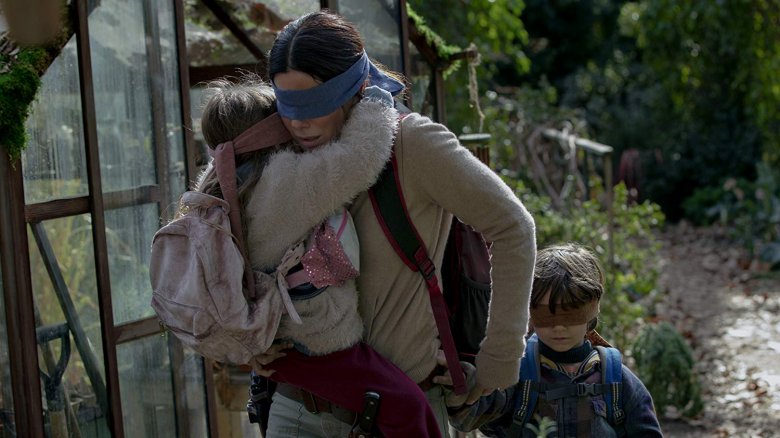 Sandra Bullock in Bird Box