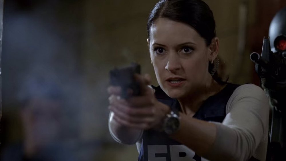 Prentiss in the line of duty on Criminal Minds