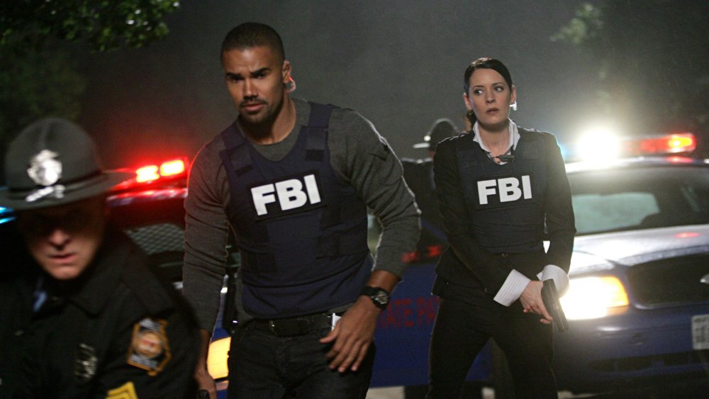 Shemar Moore and Paget Brewster as Derek Morgan and Emily Prentiss in 'Revelations'