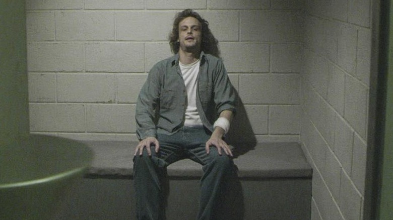 Spencer Reid in prison in Criminal Minds