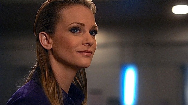 AJ Cook JJ smiling