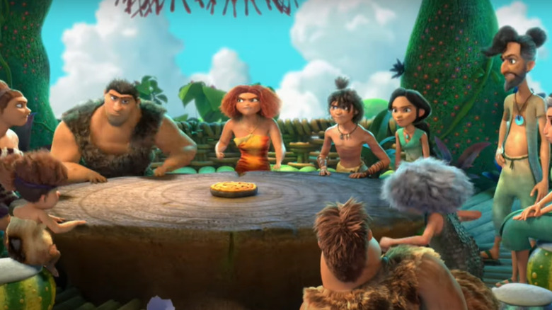 The cast of The Croods family Tree