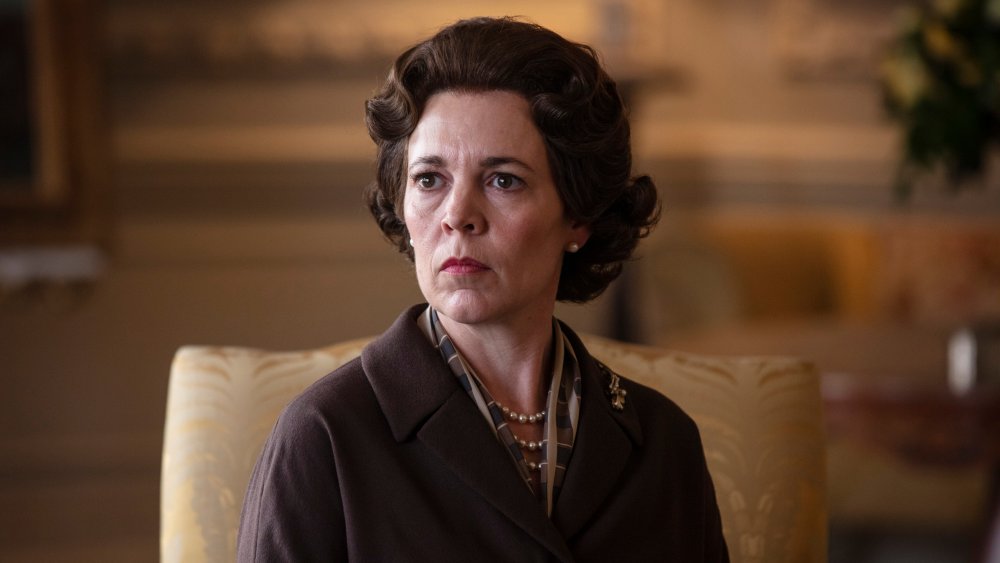 Olivia Colman as Queen Elizabeth II on The Crown