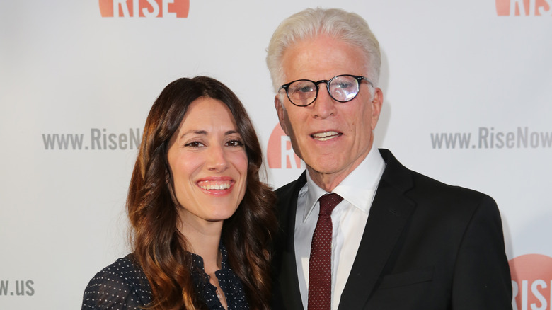 Kate and Ted Danson posing at event