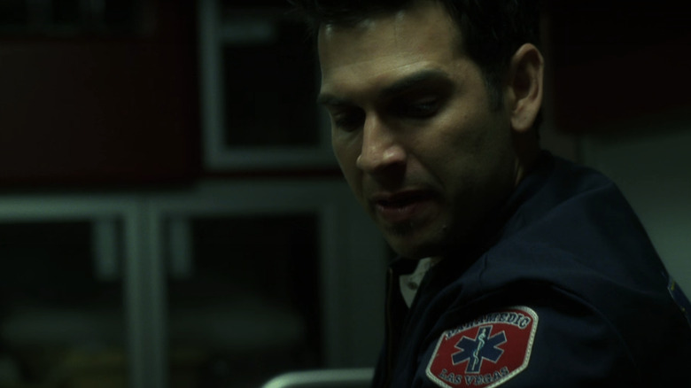 Adrian R'Mante playing a paramedic in CSI 