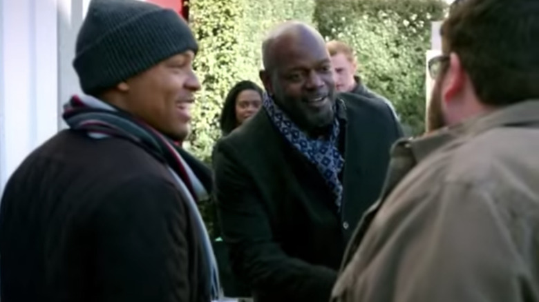 Emmitt Smith meeting Bow Wow