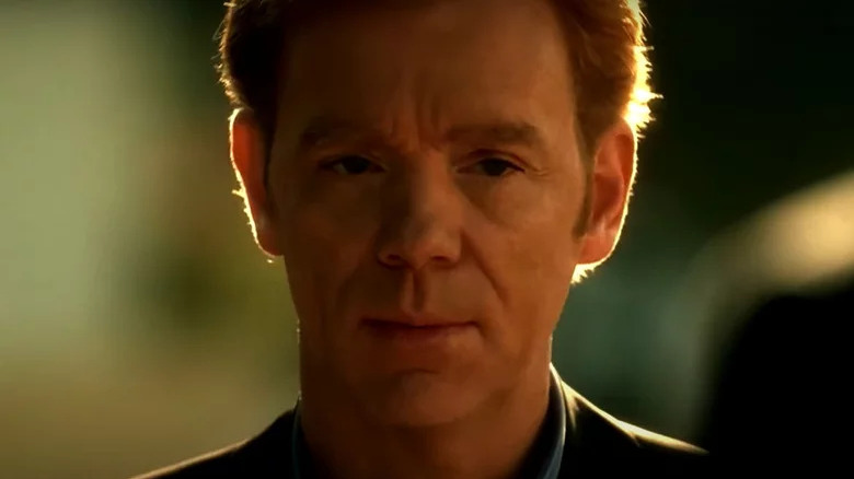 Horatio Caine thinking