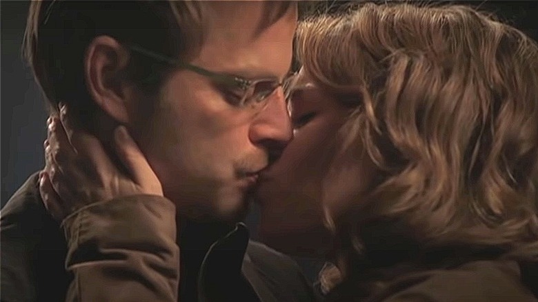 Danny and Lindsay kiss CSI: NY