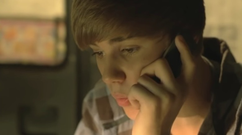 Jason McCann talking on the phone