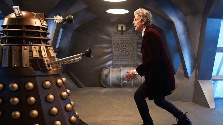 The Doctor and a Dalek