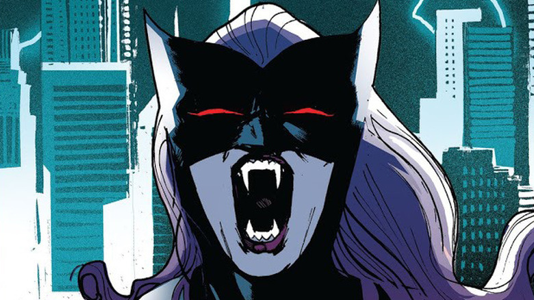 Vampire Batwoman bares fangs