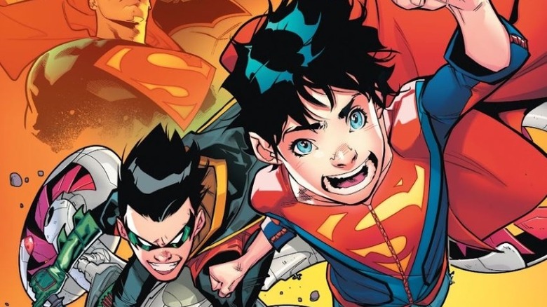 Super Sons attacking