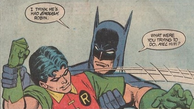 Jason Todd being petulant