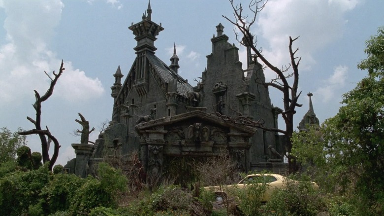 Edward's crumbling gothic mansion