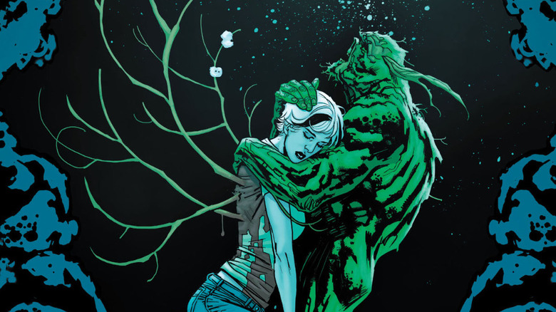 Swamp Thing kills Abigail Arcane in "Swamp Thing Vol 5 #18"