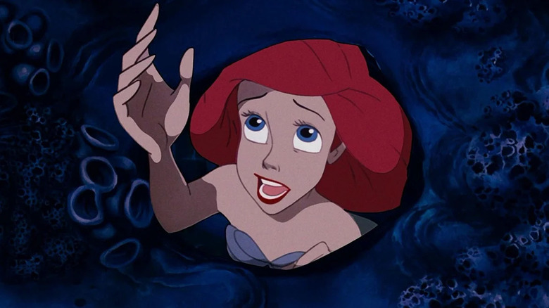 Ariel reaching out