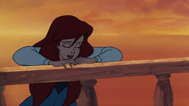 Ariel looking heartbroken