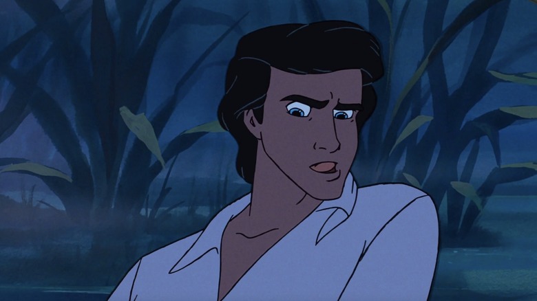 Prince Eric looking annoyed