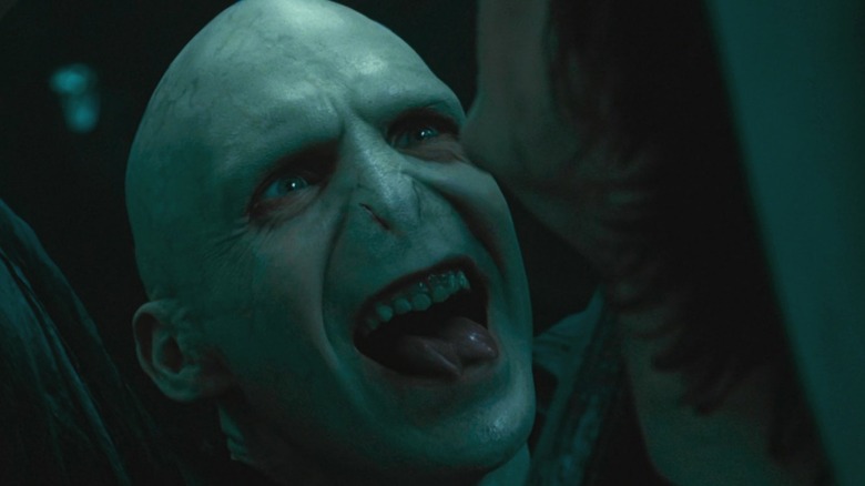 Voldemort tortures Harry