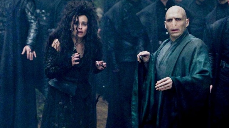 Bellatrix and Voldemort