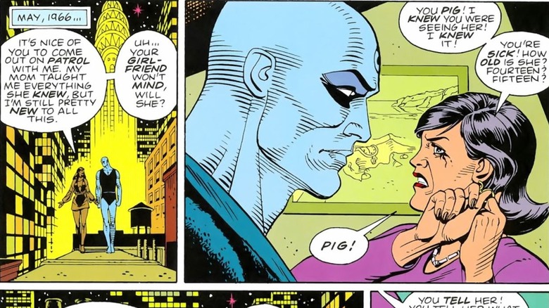 Dr. Manhattan breaking up with his first girlfriend