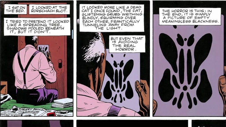 Malcolm Long stares into the abyss that is Rorschach