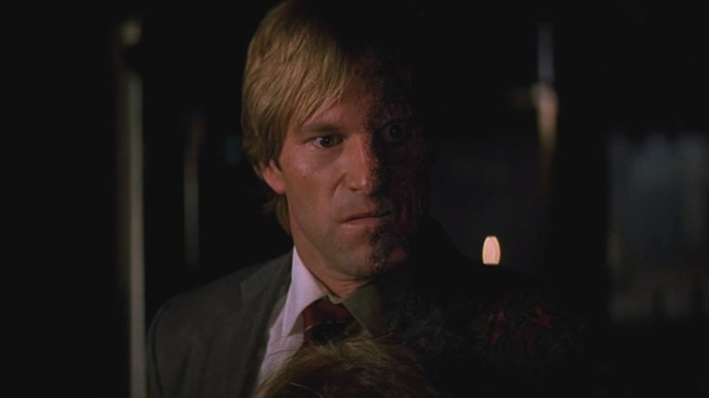 Harvey Dent staring